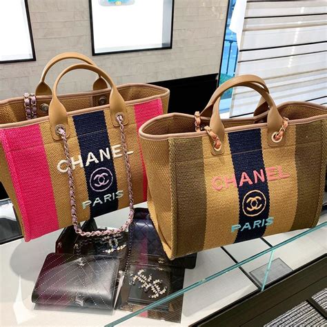 chanel paris beach bag|cheapest chanel bag 2020.